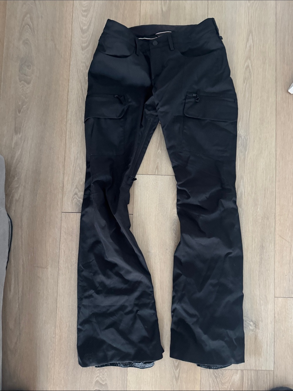 Burton Women’s DRYRIDE Snowboard Ski Cargo Pants Black Size99 Small